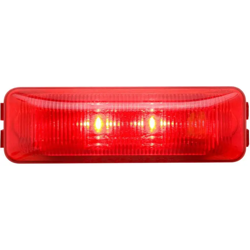 Optronics Mcl61rbp Fleet Count Led Thin Marker Light, Red 2
