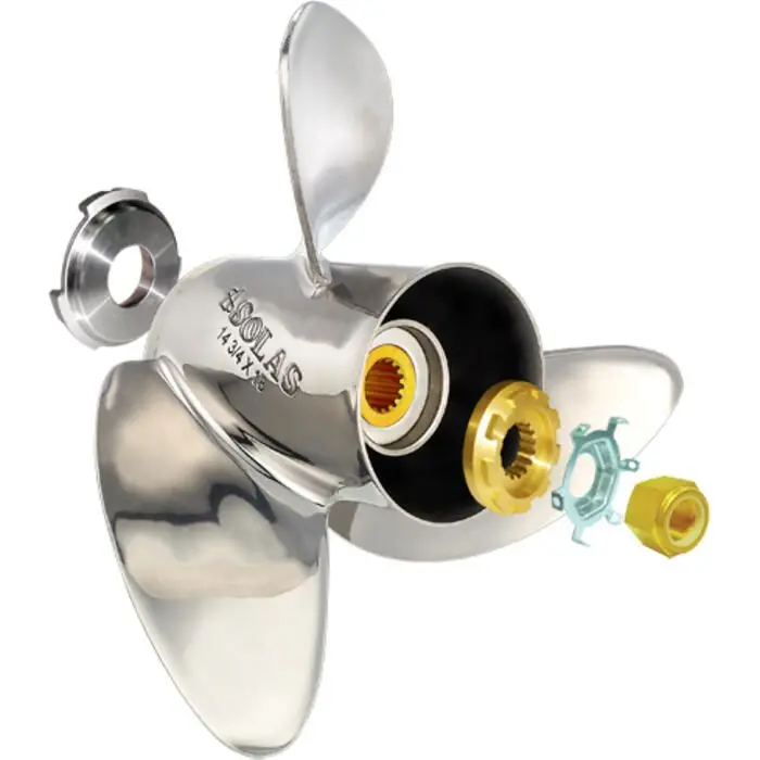 Solas Propeller 17015501A Solas Fixed Hub Prop Hardware Kit Mercury, Type E 1