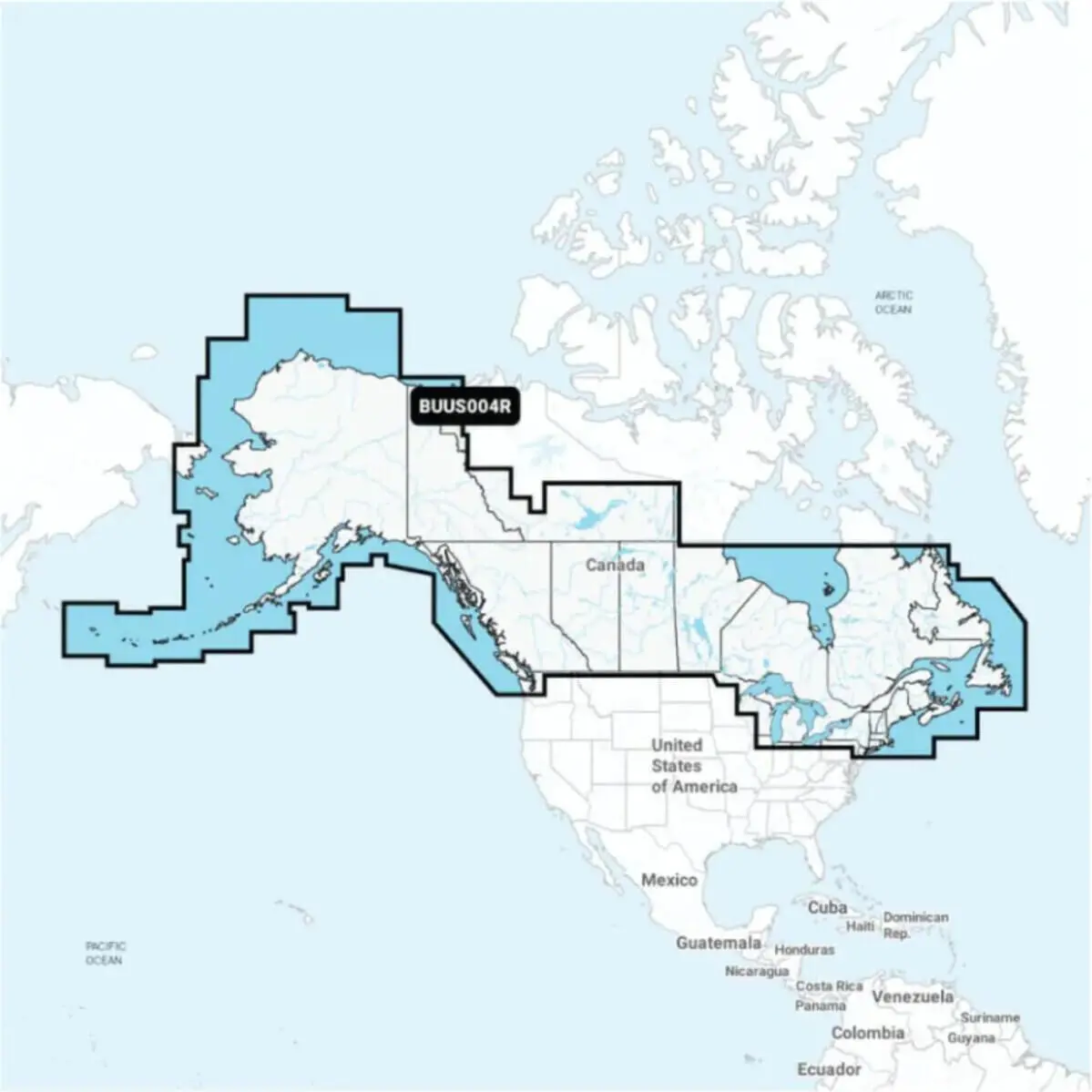 Garmin 010-13180-00 Navionics+™ Updates For W/ Built-In Charts, Canada & Alaska, Microsd™/Sd™ 2
