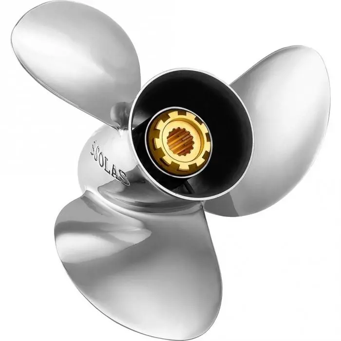 Solas Propeller 1431-130-19 Solas New Saturn Ss 3-Blade Propeller For Mercury 1