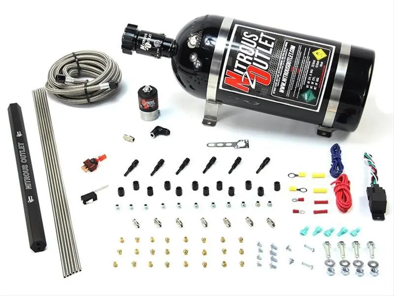 Nitrous Outlet Dual-Solenoid Nitrous Oxide System – Left/Right Configuration, Model 00-10475-L-R-Ds-10 1