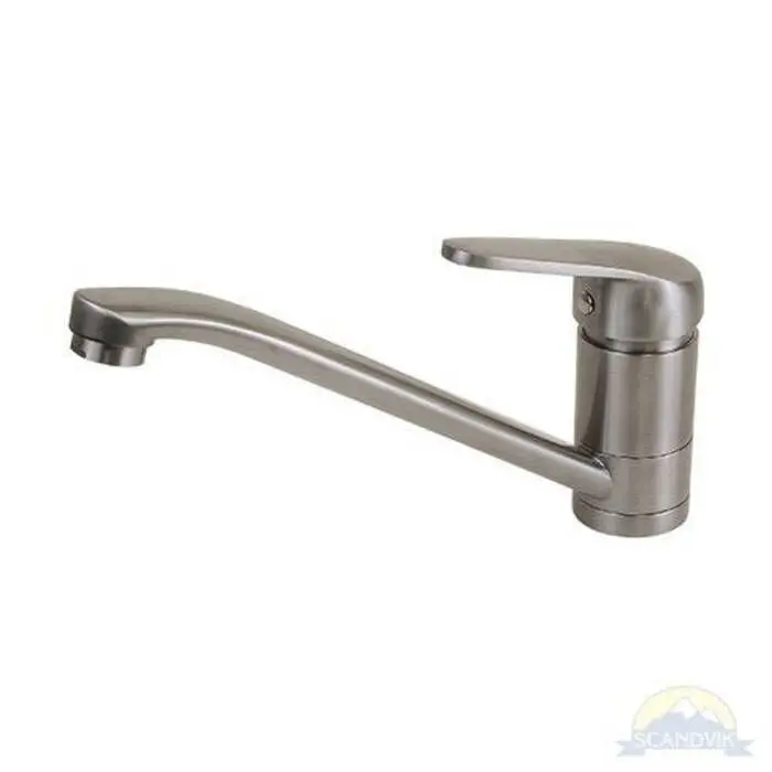 Scandvik 74130 Nordic Single Lever Galley Mixer, Brushed Stainless Steel 2