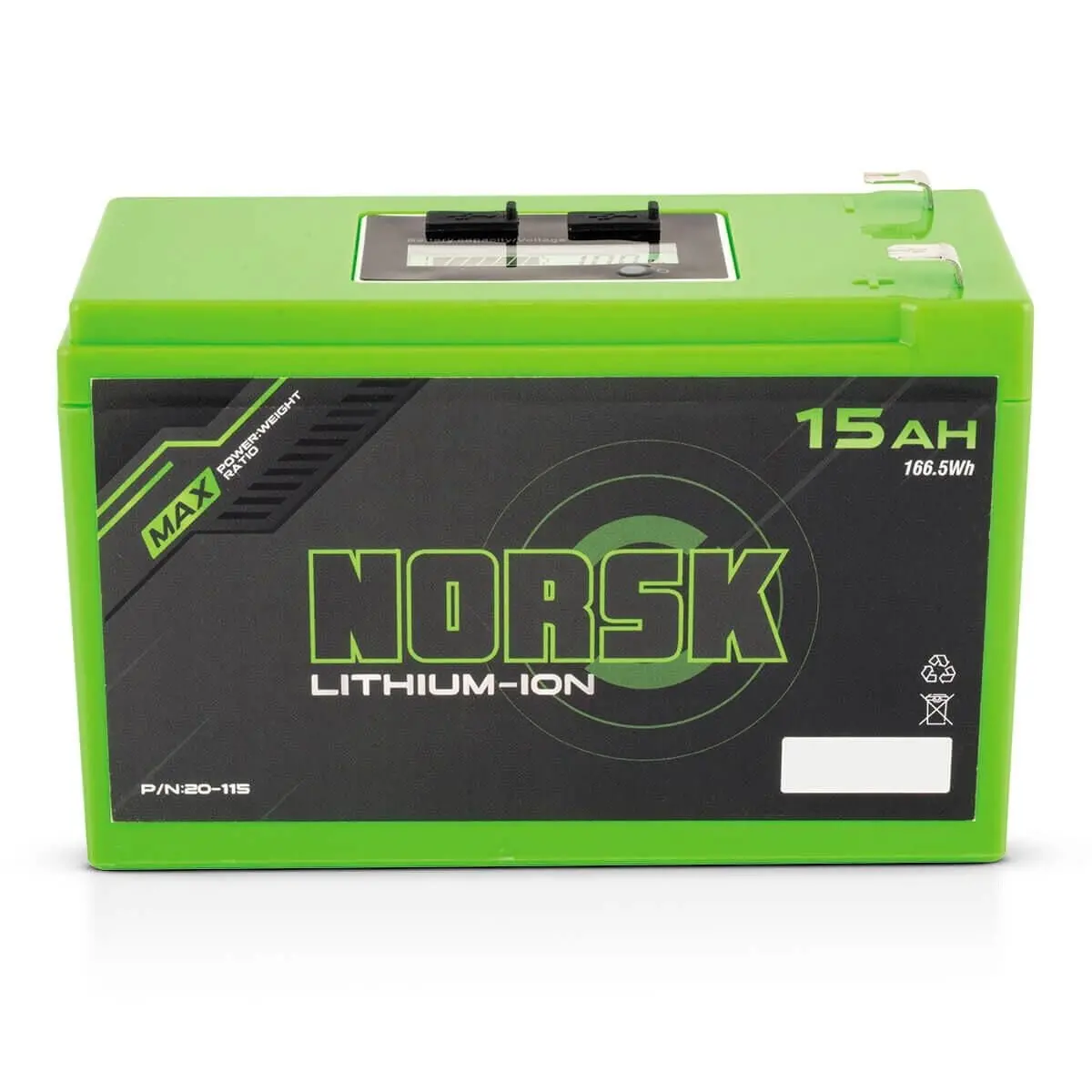 Humminbird 770032-1 Norsk Lithium Battery Kit 15A 1