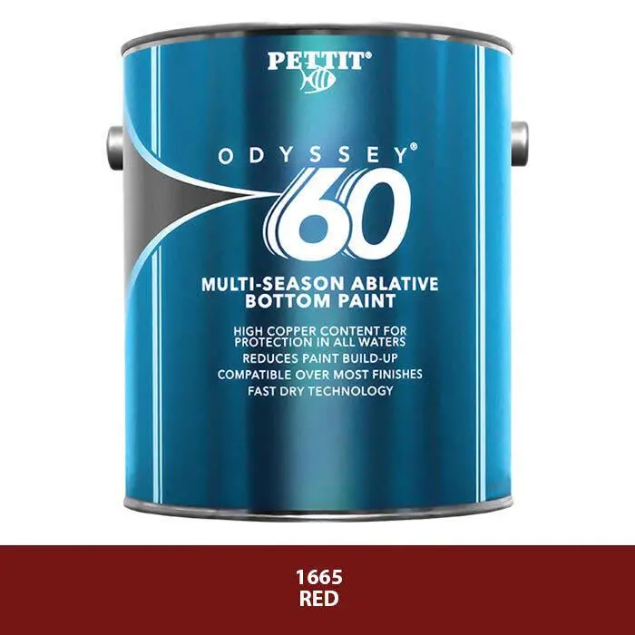 Pettit 1665G 1166506 Odyssey 60, Gal., Red 1