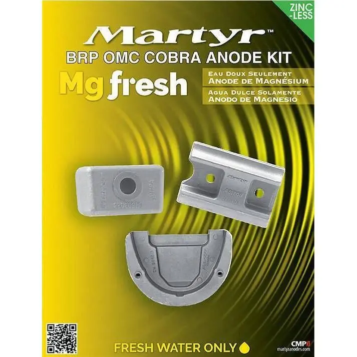 Martyr Cmcobrakitm Brp Omc Anode Kit, Magnesium 2