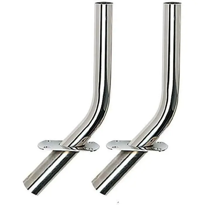 Seachoice 88761 Ss Outrigger Pole Holders Fits 1-1/8" Id Base & 15' Poles 2