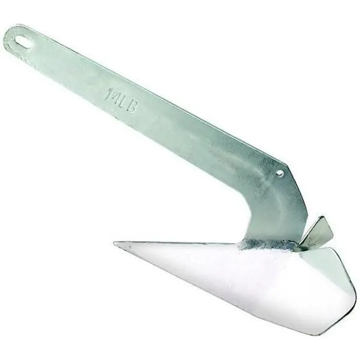 Seachoice 41560 Hot Dipped Galvanized Plow Anchor, 35 Lbs. 2