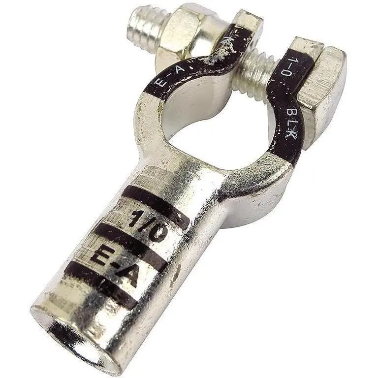 Seachoice 50-63561 Battery Terminal Post Top Style 1/0 Gauge Negative 2