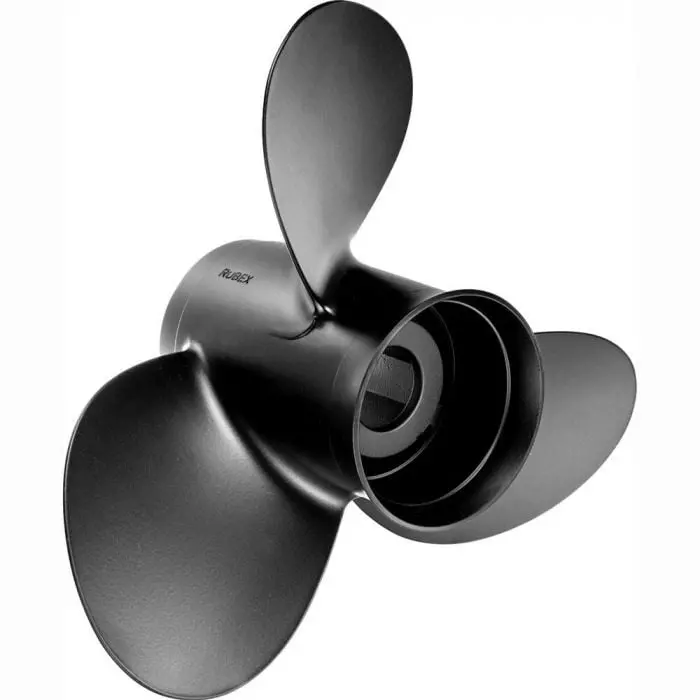 Solas 9501-155-11Dc Rubex Propeller, Aluminum Interchangeable Hub, 3-Blade Double Cup, Rh, 15.5 X 11" 1