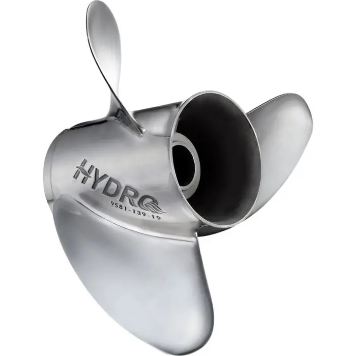 Solas 9581-138-21 Rubex Hydro Ss 3-Blade Propeller, Rh, 13-3/4 X 21, Interchangeable Hub, 4-3/4" Gearcase 1