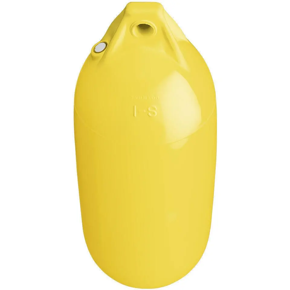 Polyform S-1 Yellow "S" Series Buoy, 6" X 15-1/2" 2