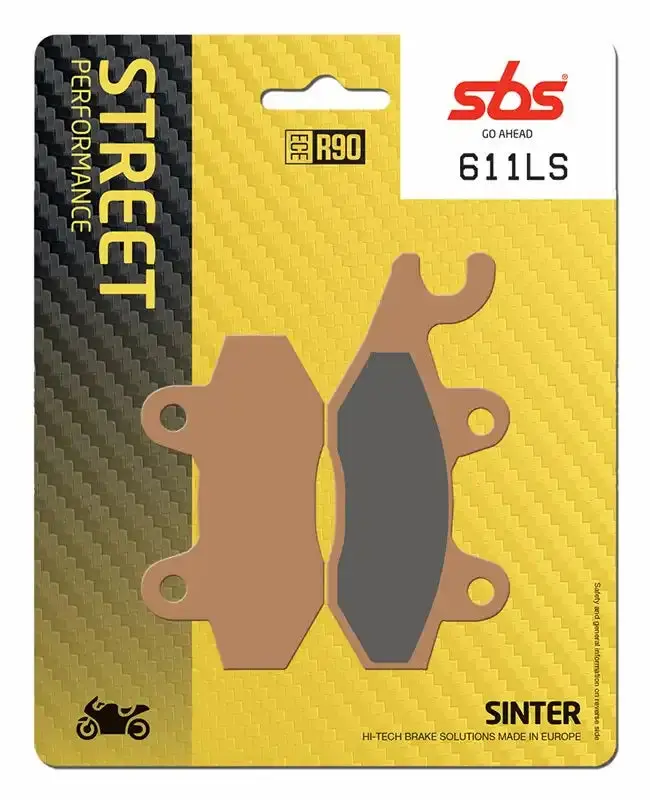 Sbs (611Ls) Fa135 Sinter Rear Brake Pads 1