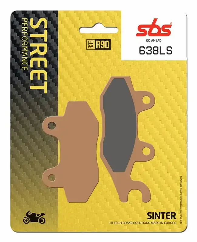 Sbs (638Ls) Fa135/Fa215 Sinter Rear Brake Pads 1