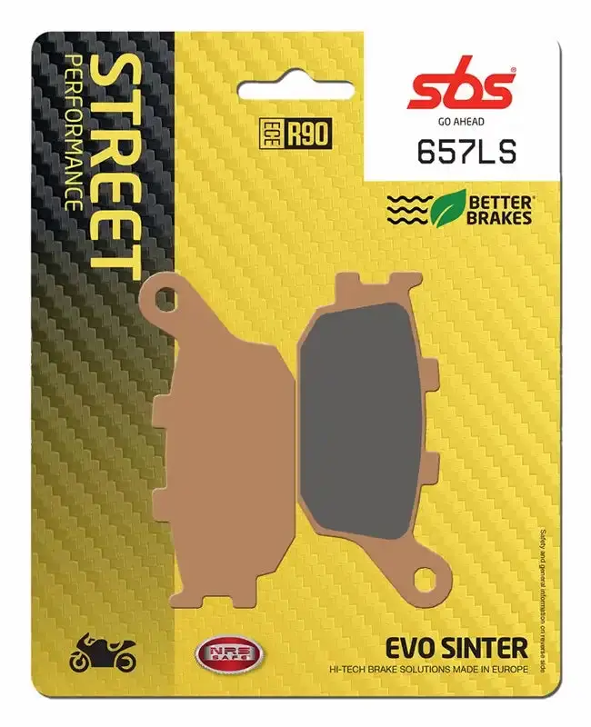 Sbs (657Ls) Fa174 Sinter Rear Brake Pads 1