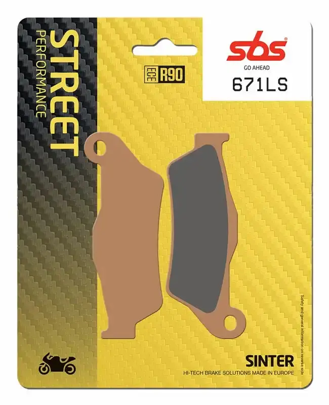 Sbs (671Ls) Fa181 Sinter Rear Brake Pads 1