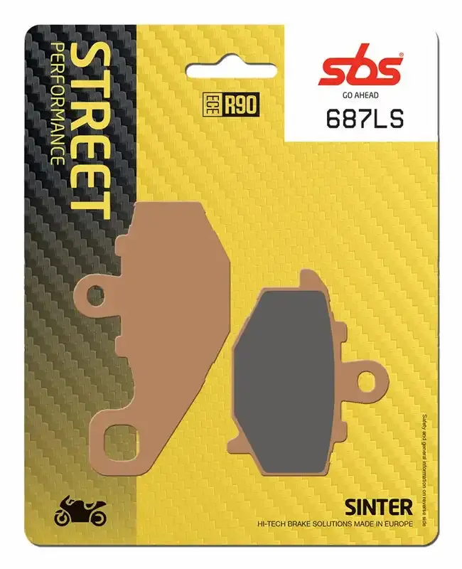 Sbs (687Ls) Fa192 Sinter Rear Brake Pads 1