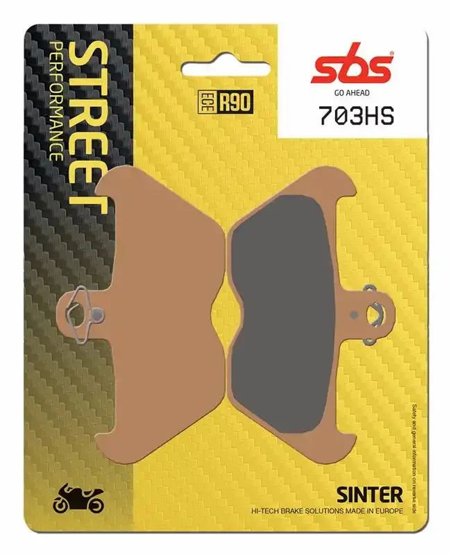 Sbs (703Hs) Fa407 Road Sinter Front Brake Pads 1