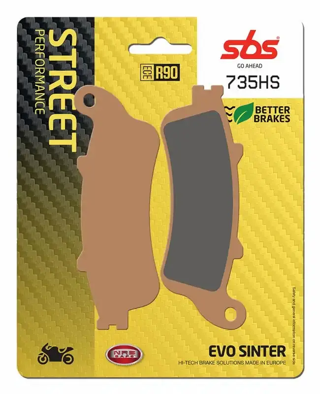 Sbs (735Hs) Fa261 Road Sinter Front Brake Pads 1