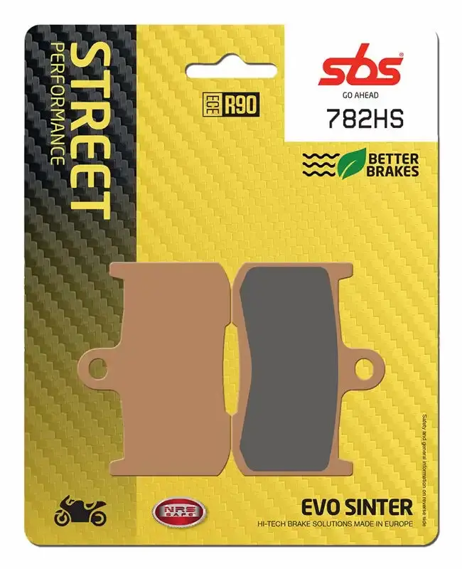 Sbs (782Hs) Fa347 Evo Sinter Front Brake Pads 1