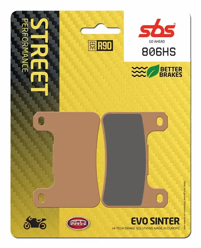 Sbs (806Hs) Fa379 Road Sinter Front Brake Pads 1