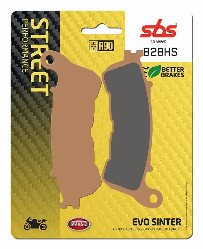 Sbs (828Hs) Fa388 Sinter Front Brake Pads 1