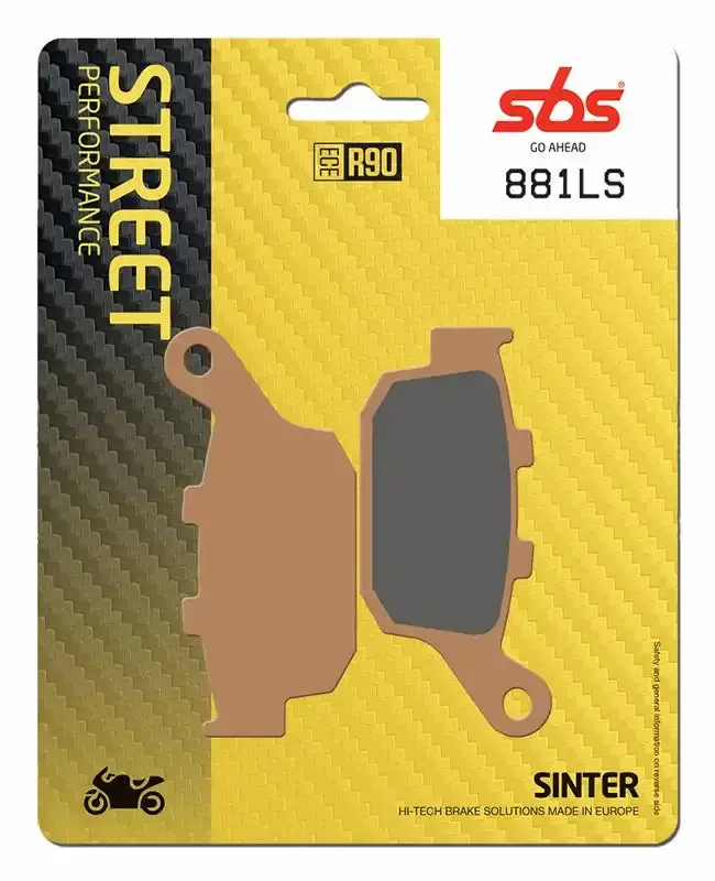Sbs (881Ls) Fa496 Sinter Rear Brake Pads 1