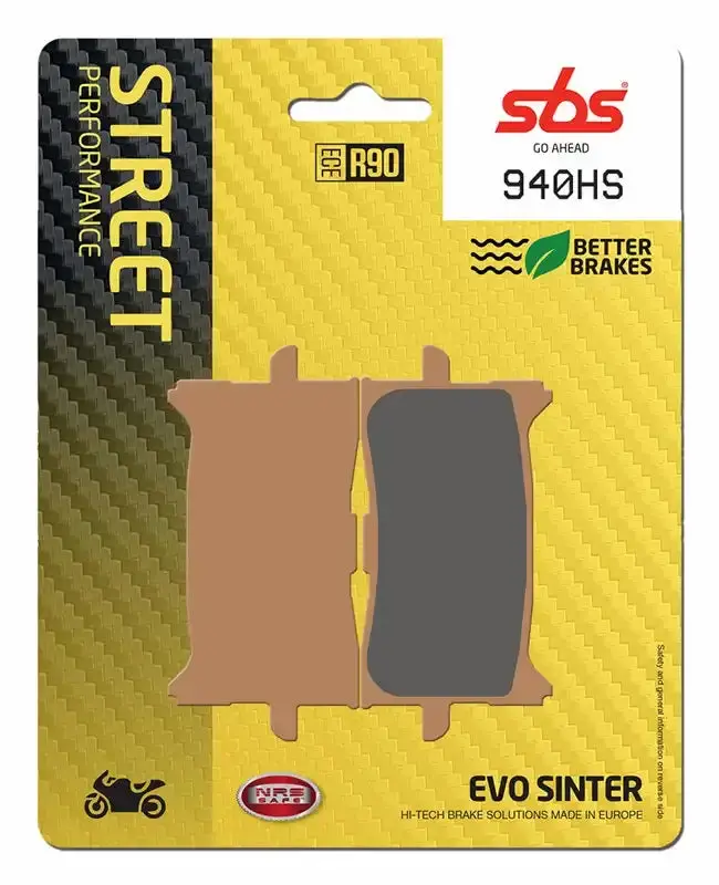 Sbs (940Hs) Fa679 Evo Sinter Front Brake Pads 1