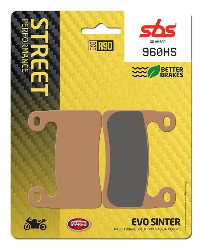 Sbs (960Hs) Fa Evo Sinter Front Brake Pads 1