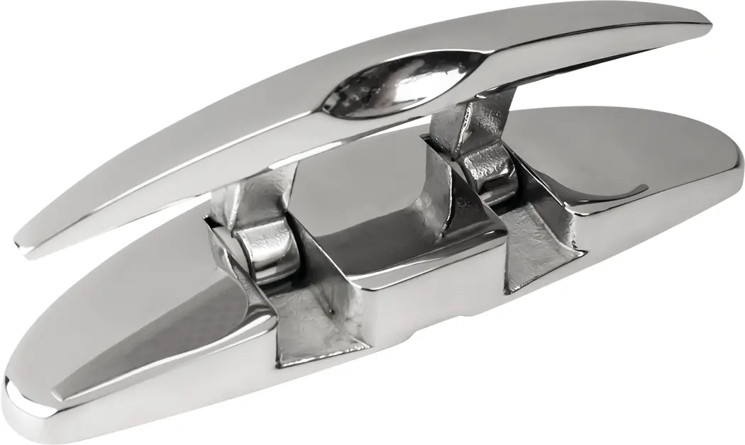 Sea Dog 041115B-1 Seadog Oval Folding Cleat W/ Hidden Hex Boltsblack Powder, Coated 1