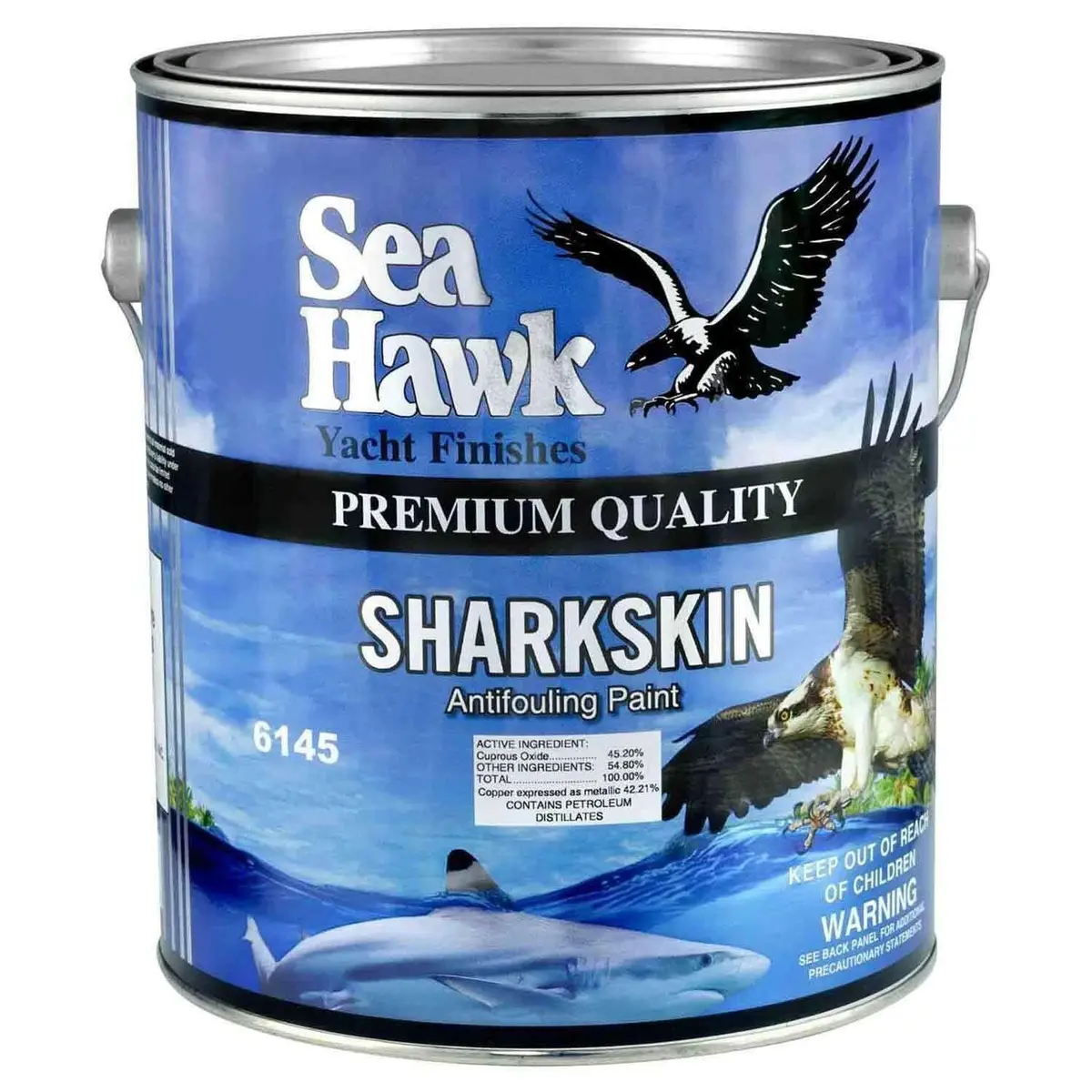 Seahawk Paint 6145/Qt Sharkskin Black Qt. 1