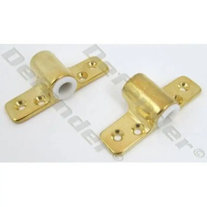 Sea Dog 580610-1 Seadog Brass Oarlock Sockets, Side Mt., A:1/2" B: 3-5/8" 1