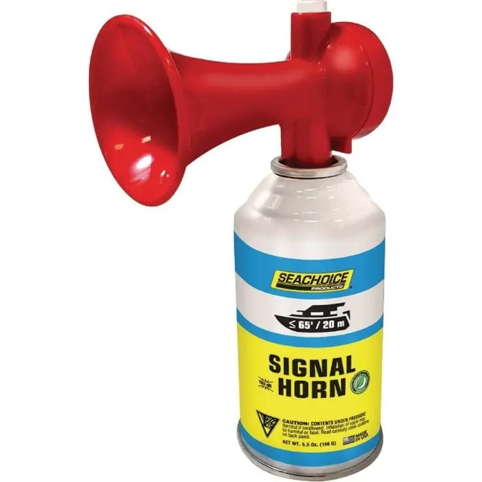Seachoice 46121 Eco-Friendly Signal Air Horn Kit, 5.5 Oz. 1