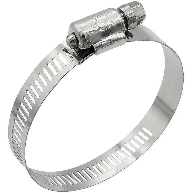 Seachoice 50-23381 Stainless-Steel Marine Hose Clamps, 1/2" Band, Size #8, 10/Bx 2