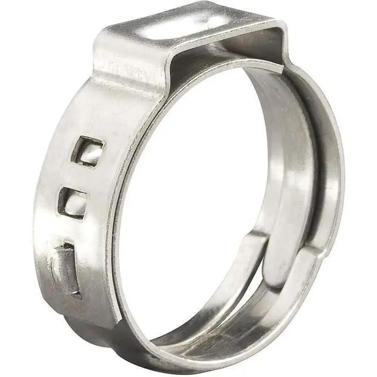 Seachoice 50-23443 Stainless-Steel Pinch Hose Clamps, 35/64" / 14Mm Od Bag Of 10 2