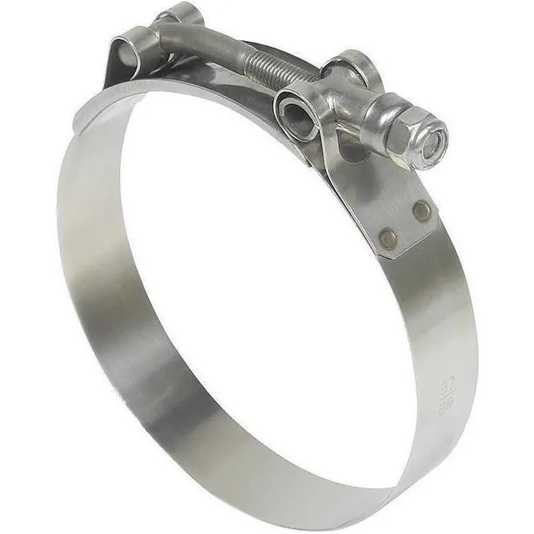 Seachoice 23453 Heavy-Duty 300 Ss T-Bolt Clamp, 3/4" Band €“ Sae 84 2