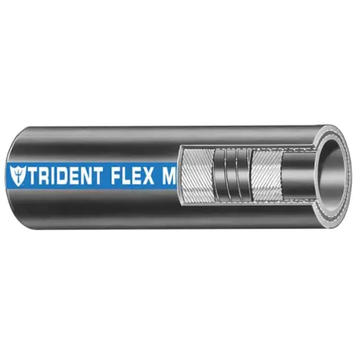 Trident Marine 250-5004 Trident Flex Wired Wet Exhaust & Water Hose, 5" Id (12-1/2 Ft. Coil) 1