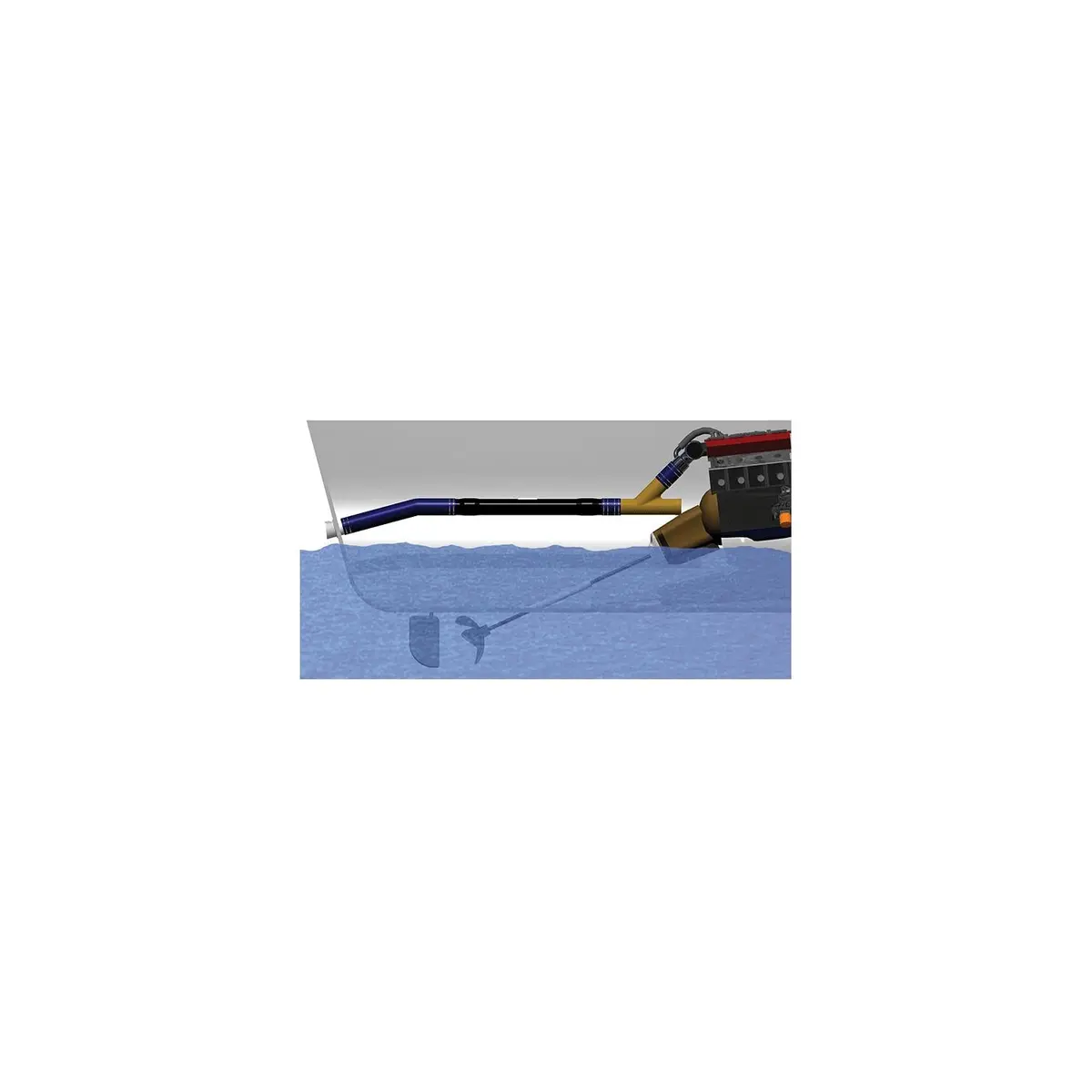 Centek Veratron 1000217 Verna Ski-3" Straight Inlet 1