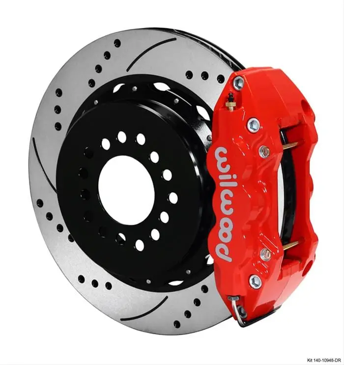 Wilwood Aero4 140-10948-Dr Rear Big Brake Conversion Kit 1