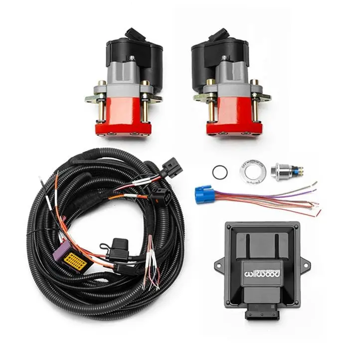 Wilwood 140-15979-Rd Electronic Parking Brake Retrofit Kit – Rear Axle Compatible 1