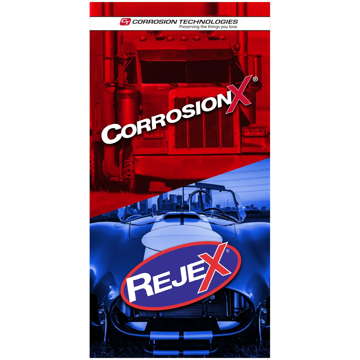 Corrosionx / Rejex Window Static Cling 1