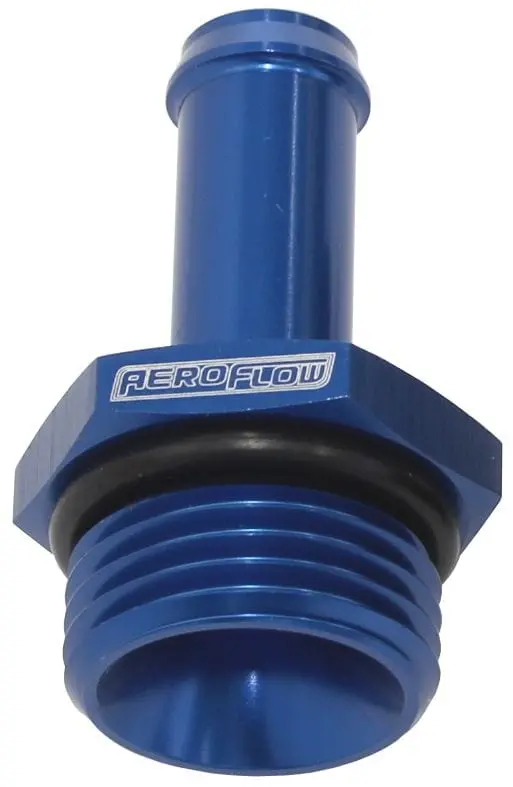 Blue Orb-To-Barb Adapter Fitting – 10-An To 3/8" Barb (Af414-10-06) 1