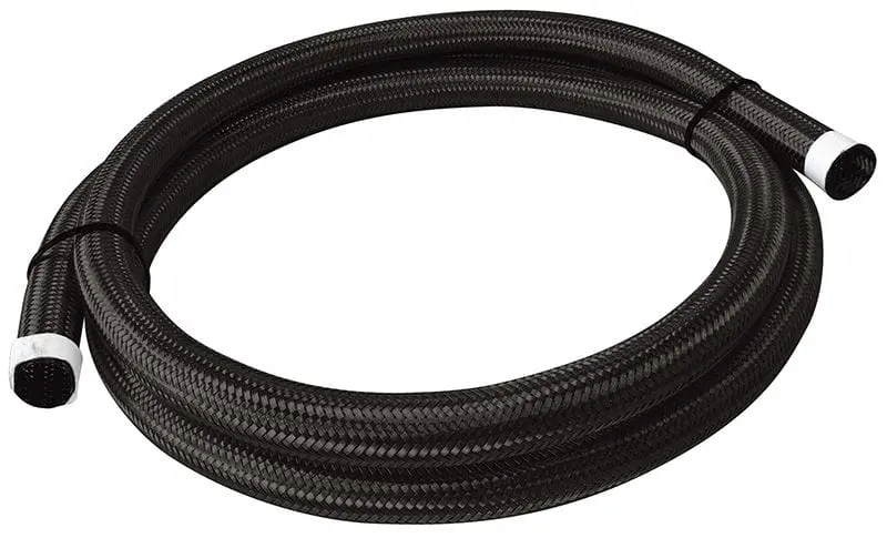 Af111-024-6Mblk 15/16" Black Stainless Braided Hose (24Mm Id) 1