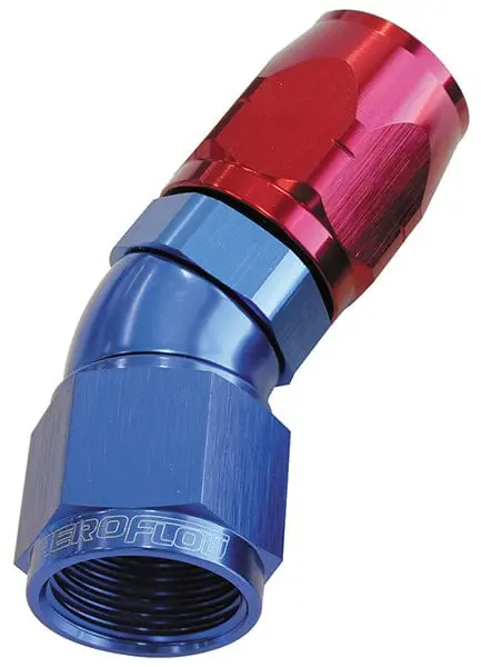 550 Series Full-Flow Swivel Hose Fitting – 30° Aluminum End, -6An (Af557-06) 1
