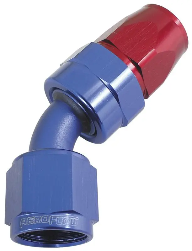 200 Series Ptfe-Lined 45° Hose Fitting – 20An Male End, High-Pressure Fluid Transfer (Af202-20D) 1