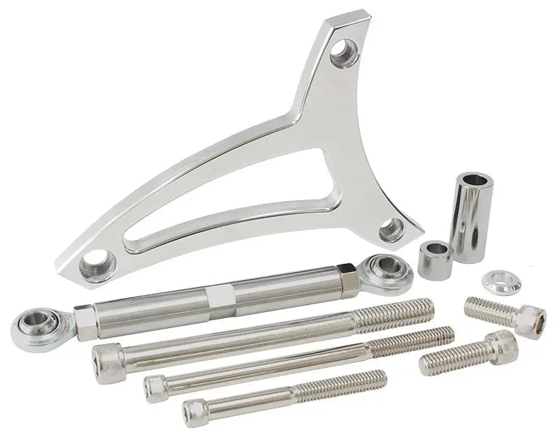 Standard-Mount Billet Alternator Bracket For Engine Bay - Af64-4006 1