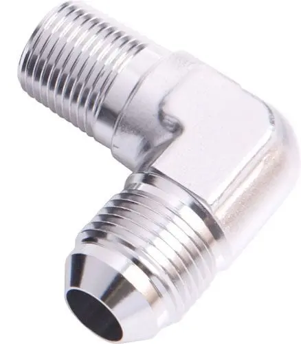 90° Npt To -10An Male Flare Adapter – 1/2" Npt Inlet (Af822-10S) 1