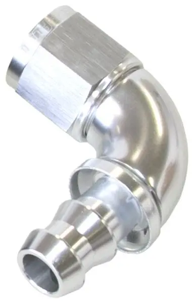 510 Series Tight-Radial 90° Push-Lock Hose End – -6An, Full-Flow Design (Af513-06S) 1