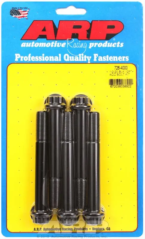 Arp 726-4000 Chromoly Steel Bolts – High-Strength Fasteners For Performance Applications 1
