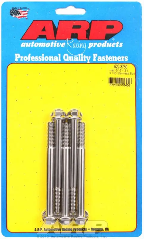 Arp 622-3750 Stainless Steel Bolts – High-Strength Fasteners For Performance Builds 1