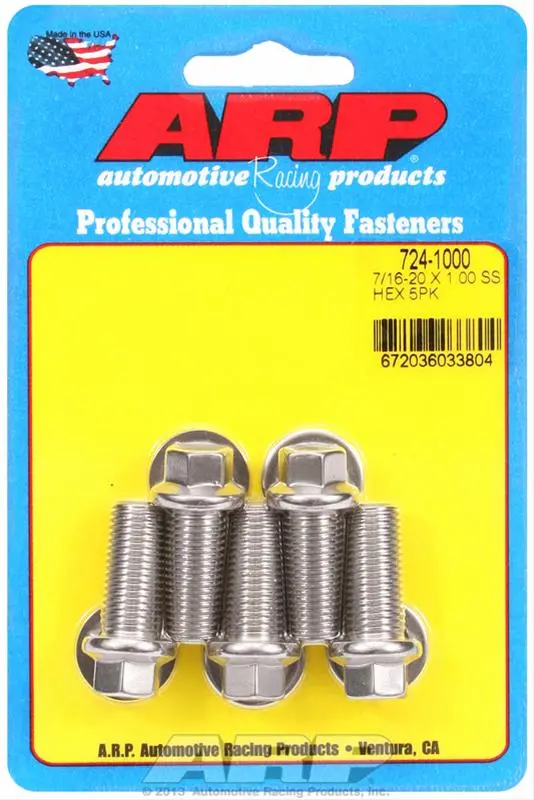 Arp 724-1000 Stainless Steel Fastener Kit – Corrosion-Resistant Engine Bolts 1